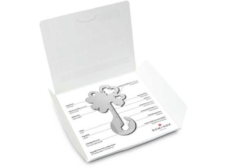 Geschenkartikel: ROMINOX® Key Tool Lucky Charm / Kleeblatt Glücksbringer (19 Funktionen) im Motiv-Mäppchen Danke