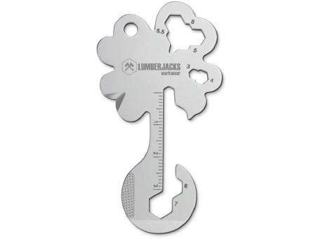 Geschenkartikel: ROMINOX® Key Tool Lucky Charm / Kleeblatt (19 Funktionen) im Motiv-Mäppchen Osterhase