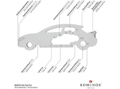 ROMINOX® Key Tool // Car - 18 functions (Auto)