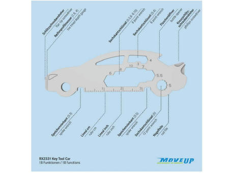 ROMINOX® Key Tool // Car - 18 functions (Auto)