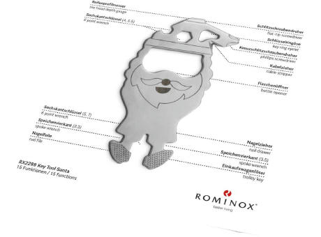 ROMINOX® Key Tool // Santa - 15 functions (Weihnachtsmann)