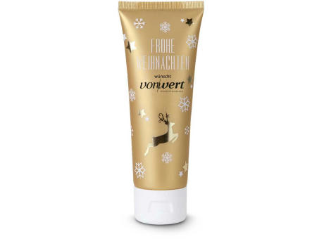 Pflegetube Frohe Weihnachten - 75 ml Hand- & Nagelcreme ALOE VERA SENSITIV