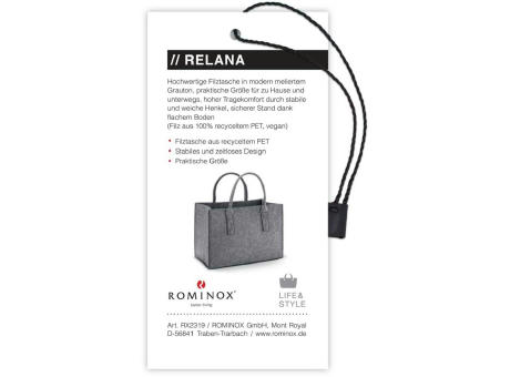 ROMINOX® Vegane Filztasche // Relana