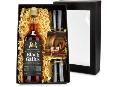 Geschenkset / Präsenteset: Black Gallus Whisky