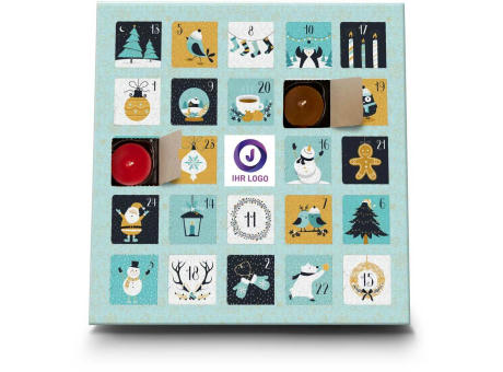 ROMOSCENT® Duftkerzen Adventskalender Charming Christmas Time