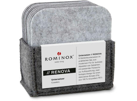 ROMINOX® Untersetzer // Renova (8er Set)