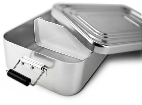 ROMINOX® Lunchbox // Quadra Silber