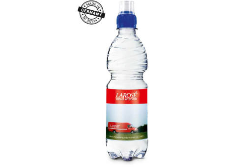 500 ml PromoWater mit Sportscap - Mineralwasser, still