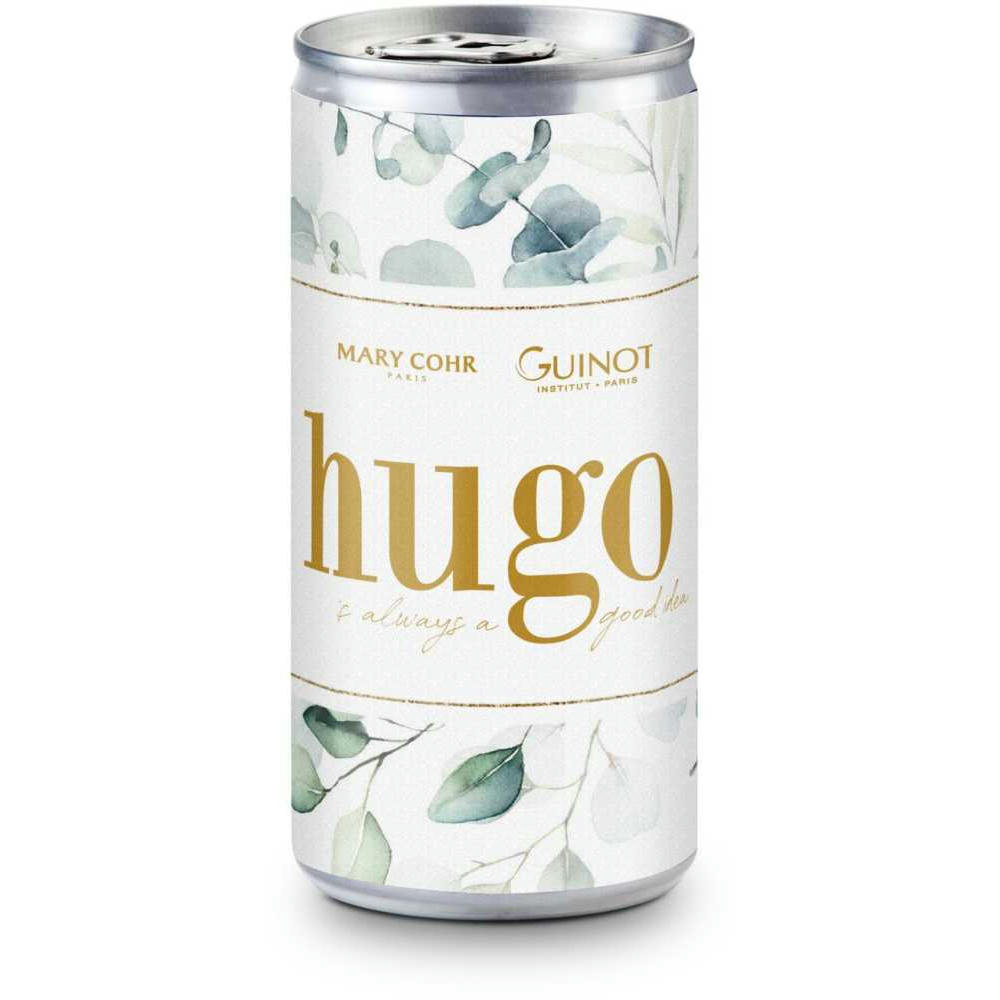 Hugo, alkoholischer Cocktail - Folien-Etikett, 200 ml