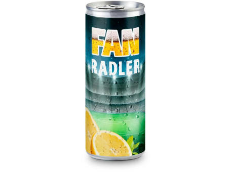 Radler - Mischgetränk aus Bier und Zitronenlimonade, spritzig und frisch - Folien-Etikett, 250 ml