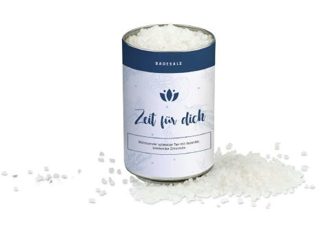 Badesalz-Dose XL 300 g, Zeit für Dich 