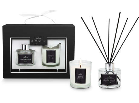 ROMOSCENT® Aroma-Set Sparkling Moments, Raumduft & Aromakerze