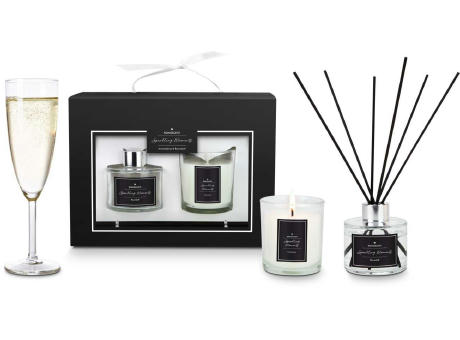 ROMOSCENT® Aroma-Set Sparkling Moments, Raumduft & Aromakerze