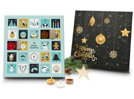 ROMOSCENT® Duftkerzen Adventskalender Charming Christmas Time