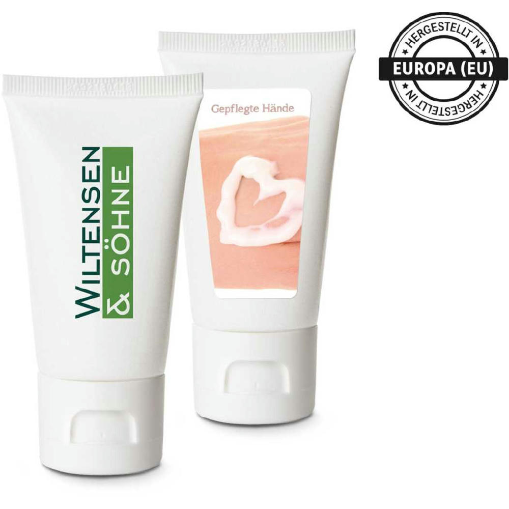 Pflegetube Basic 50 ml - Hand- und Nagelcreme sensitiv mit Aloe Vera, Sheabutter, Mandelöl & Avocadoöl