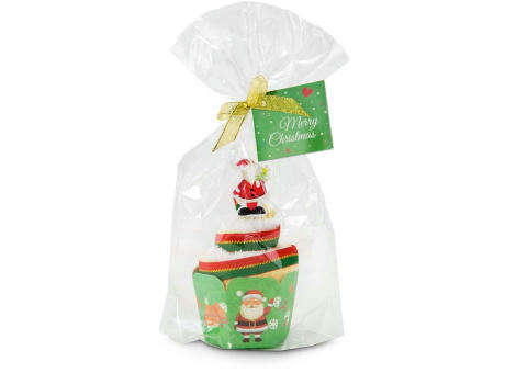 Wellness-Geschenkset: Weihnachtsmuffin