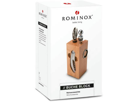 ROMINOX® Weinaccessoires // Buche Block 