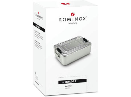 ROMINOX® Lunchbox // Quadra Silber