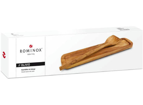 ROMINOX® Kochlöffel mit Ablage // Olivio