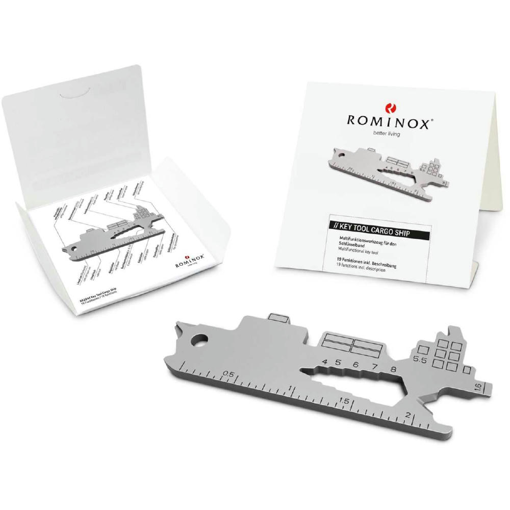 ROMINOX® Key Tool // Cargo Ship - 19 functions (Containerschiff)