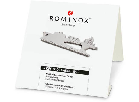 ROMINOX® Key Tool // Cargo Ship - 19 functions (Containerschiff)