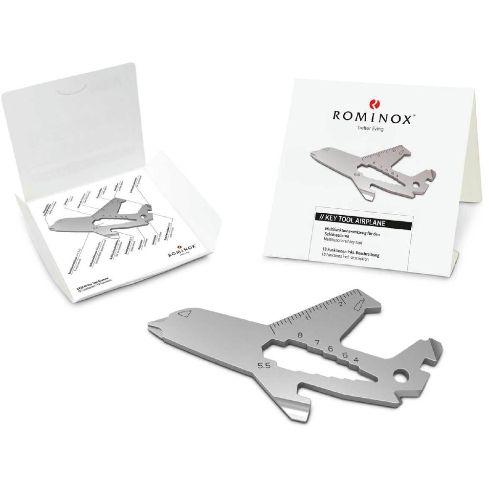 ROMINOX® Key Tool // Airplane - 18 functions (Flugzeug)