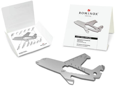 ROMINOX® Key Tool // Airplane - 18 functions (Flugzeug)