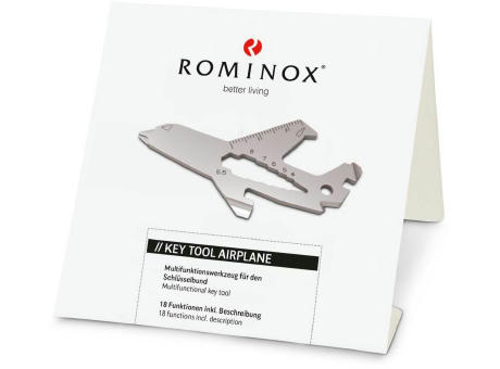 ROMINOX® Key Tool // Airplane - 18 functions (Flugzeug)