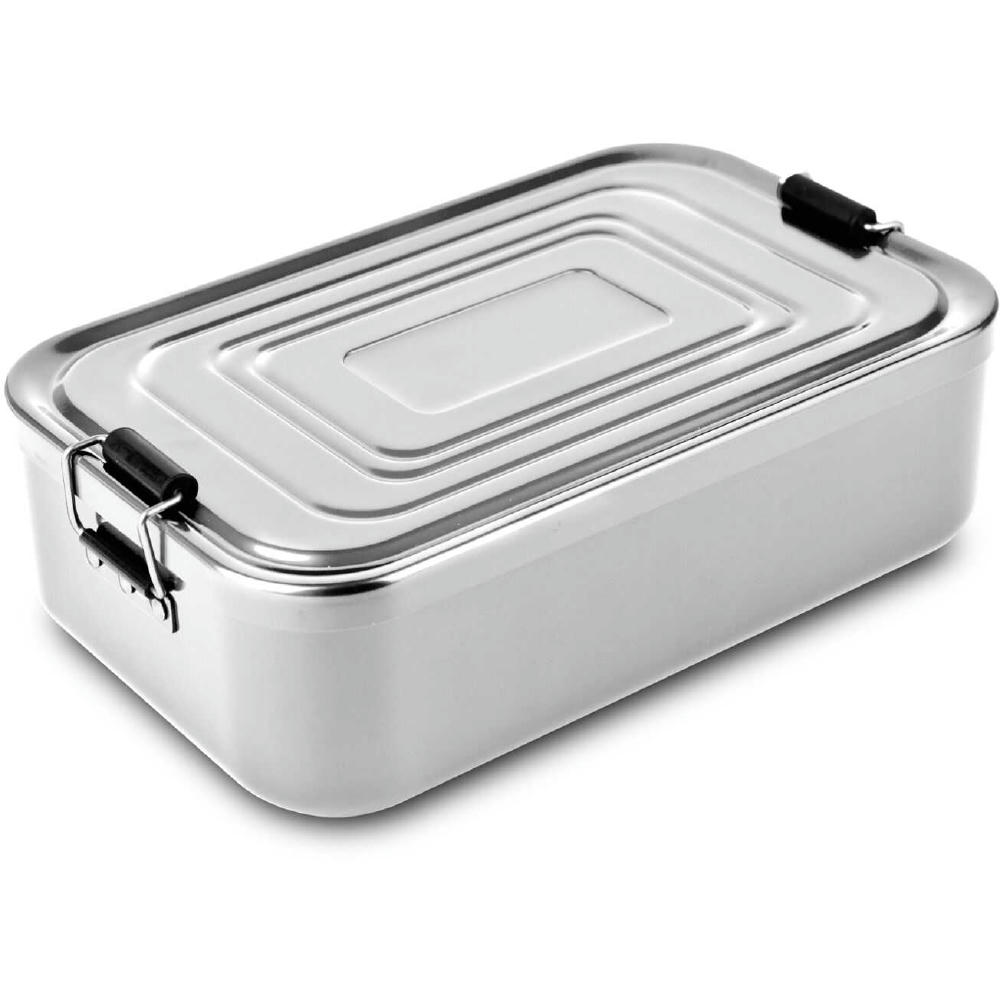 ROMINOX® Lunchbox // Quadra Silber XL