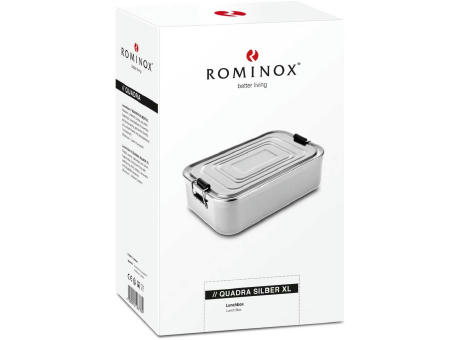 ROMINOX® Lunchbox // Quadra Silber XL