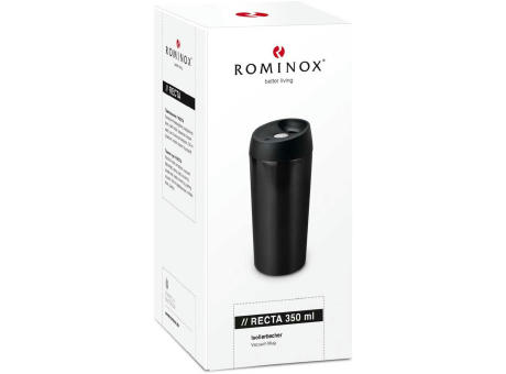 ROMINOX® Isolierbecher // Recta 350ml - schwarz