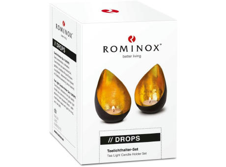 ROMINOX® Teelicht-Set // Drops