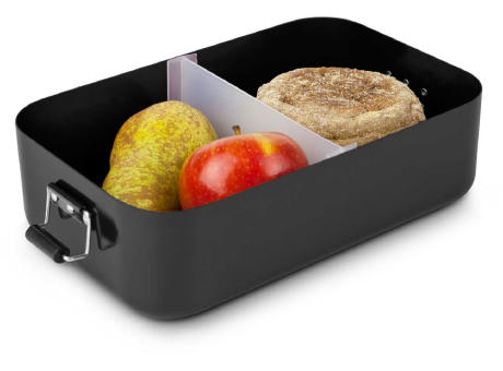 ROMINOX® Lunchbox // Quadra Schwarz matt XL