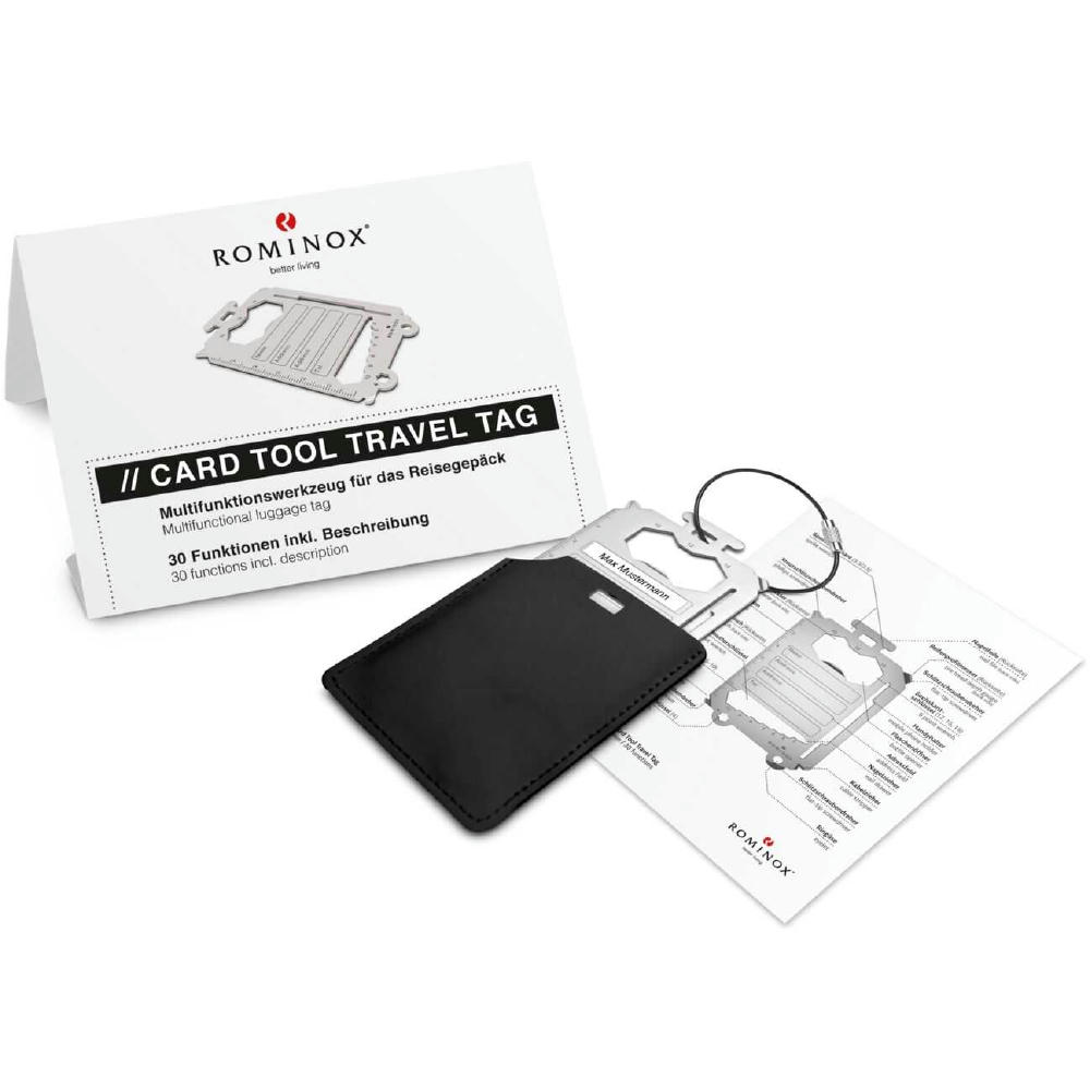 ROMINOX® Card Tool // Travel Tag - 30 Funktionen