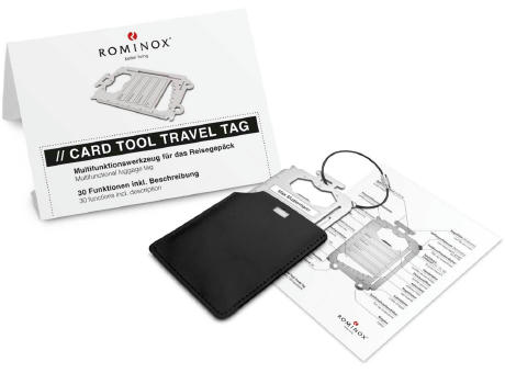 ROMINOX® Card Tool // Travel Tag - 30 Funktionen