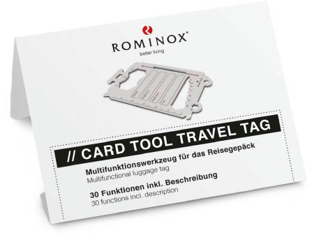 ROMINOX® Card Tool // Travel Tag - 30 Funktionen