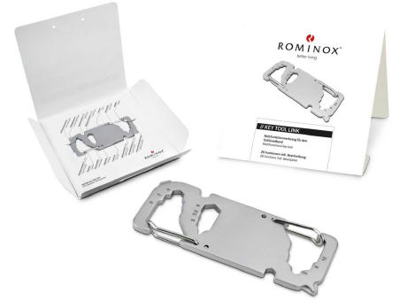 ROMINOX® Key Tool // Link - 20 Funktionen (Karabiner)