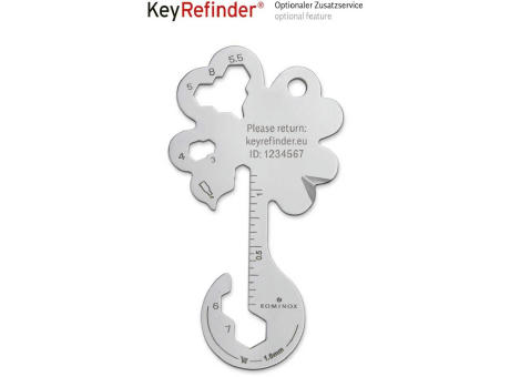 ROMINOX® Key Tool // Lucky Charm - 19 functions (Kleeblatt Glücksbringer)