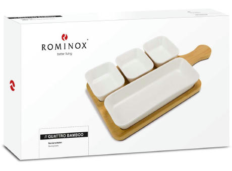 ROMINOX® Servierschalen // Quattro Bamboo