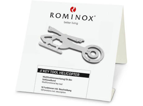 ROMINOX® Key Tool // Helicopter - 18 Funktionen