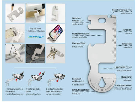 ROMINOX® Shop Tool // Smart - 11 Funktionen