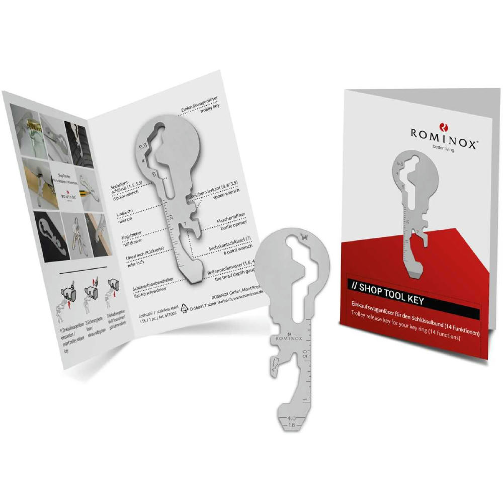 ROMINOX® Shop Tool // Key - 14 Funktionen