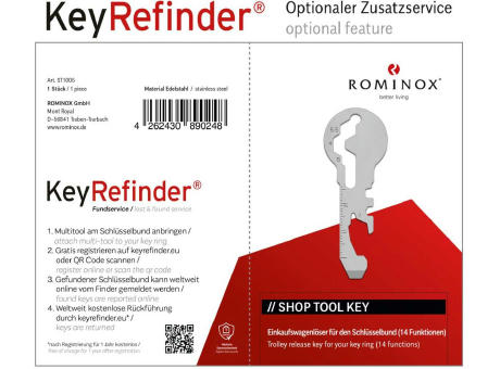 ROMINOX® Shop Tool // Key - 14 Funktionen