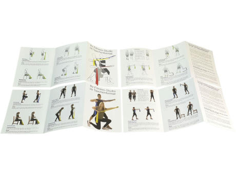 Fitnessband grün (mittel) - vegan & aus Naturlatex - ab 400 St.