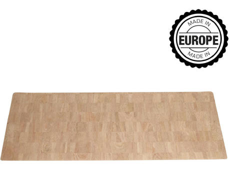 Yogamatte Kork Parkettstil + Naturlatex - "Made in Europe"