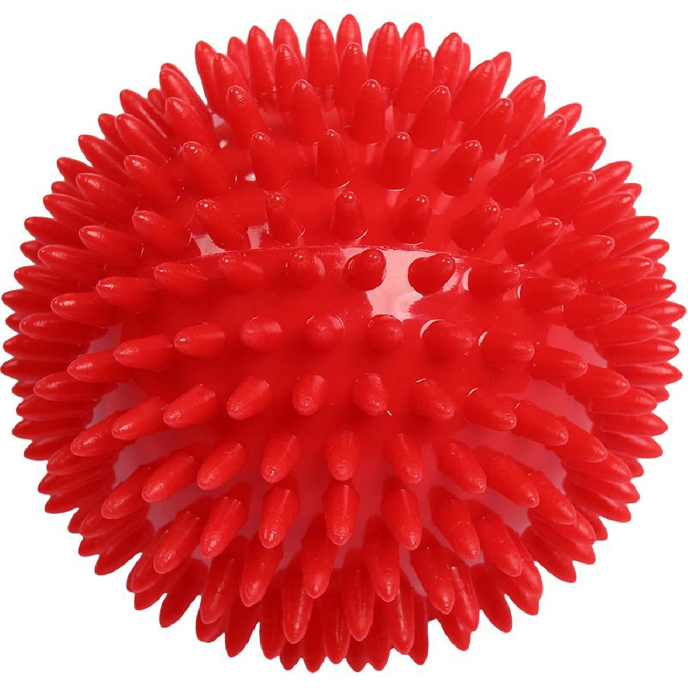 Igelball / Massageball, neutral (90mm, Rot)