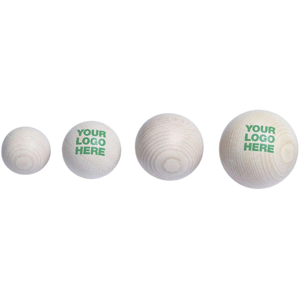 Massageball aus Holz, 8cm, "Made in Europe"