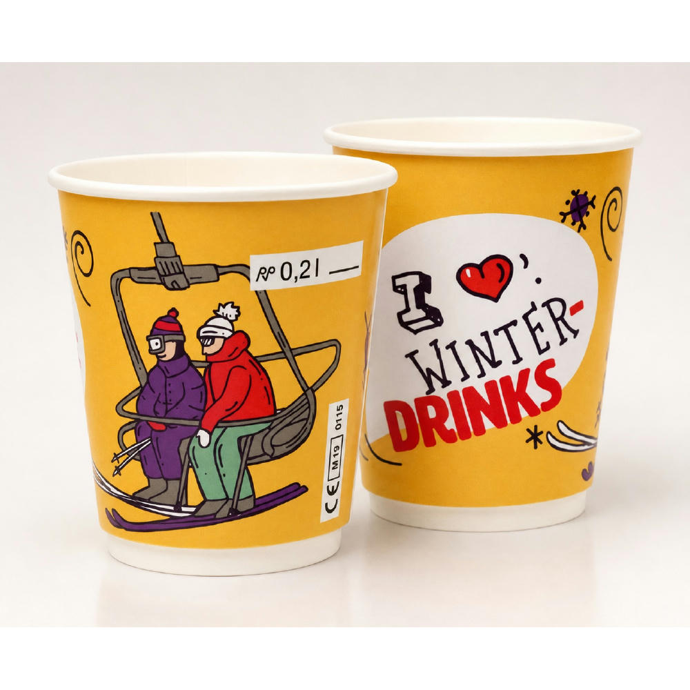 Winter-Kombibecher