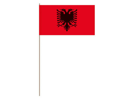 Staatenfahnen, Albanien   