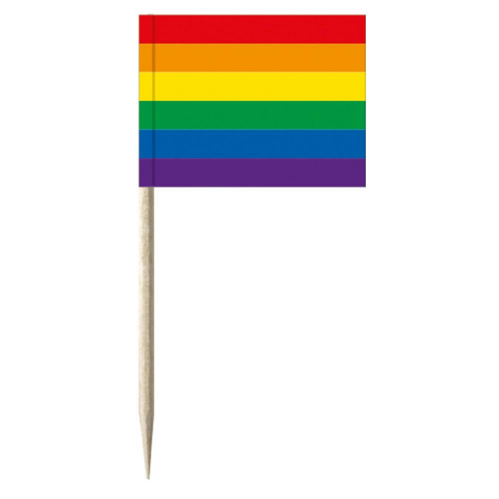 Minifahnen, Regenbogen, Pride
